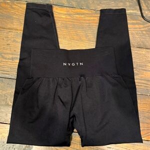 NVGTN Black High-Waisted Leggings